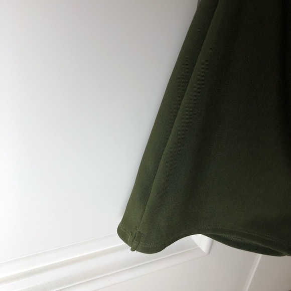 Olive High Waisted Shorts NWOT - Picture 4 of 5